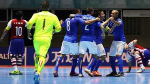 World Cup Futsal: Việt Nam xếp đầu bảng cùng Italia
