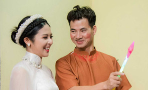 Ngọc Hân làm chị Hằng, kể xấu chú Cuội Xuân Bắc