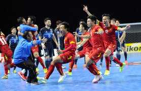 Thi đấu thăng hoa, Futsal Việt Nam thăng tiến thần tốc