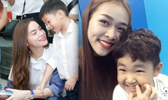 Những hình ảnh cực đáng yêu gây 'sốt' của nhóc tì nhà Hà Hồ, Khánh Thi