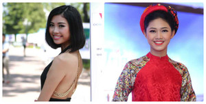 Á hậu Thanh Tú nền nã với áo dài, Đào Thị Hà khoe lưng trần quyến rũ