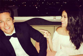 Brad Pitt bị phát hiện lưu ảnh Selena Gomez trong điện thoại