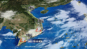 Chiều nay, Nam Bộ tiếp tục có mưa giông mạnh