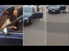 Nữ tài xế hét vào mặt CSGT, suýt bị ôtô của chính mình cán qua