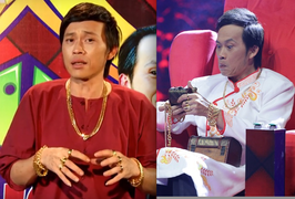 'Choáng' với hình ảnh Hoài Linh xúng xính đeo vàng đầy tay