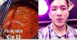 Ăn xong tô mì cay cấp độ 12, nam thanh niên được phong danh hiệu 'thánh cay'