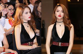 Hương Giang Idol táo bạo 'thả rông', khoe vòng một nóng bỏng