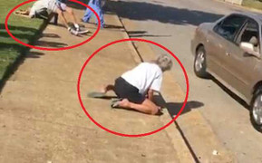 Clip sốc: Cặp vợ chồng 'phê' ma túy quằn quại, lăn lộn giữa phố