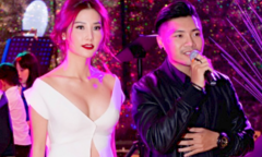 Diễm My 9x gợi cảm cạnh Trần Tuấn Lương
