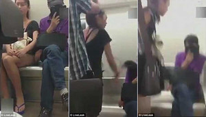 Sàm sỡ phụ nữ trên tàu điện, gã đàn ông biến thái lĩnh cái kết nhục nhã