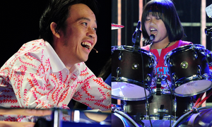 Trực tiếp tập 2 Gương mặt thân quen nhí 2016: 'Thần đồng' Trọng Nhân khoe tài đánh trống