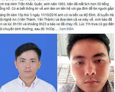 Sinh viên Đại học Bách Khoa mất tích bí ẩn trên đường về quê
