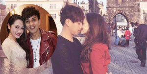 Những hình ảnh thân mật của Hồ Quang Hiếu và Bảo Anh