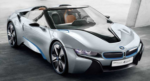 Thực hư BMW i8 Roadster phiên bản mui trần đổ bộ thị trường năm 2018