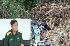 Bác thông tin máy bay trực thăng EC-130 rơi do thời tiết