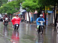 Hôm nay, cả nước có mưa dông