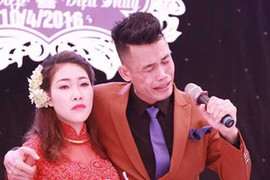 Có bầu sắp sinh, vợ Hiệp Gà ra sao sau tai nạn nát đầu xe hơi?