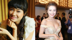 Nhã Phương 'lột xác' từ gái quê đến mỹ nhân khoe ngực táo bạo