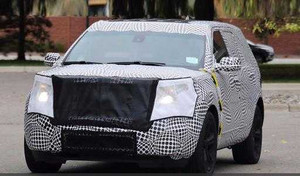 Lộ ảnh Ford Explorers trên đường thử nghiệm