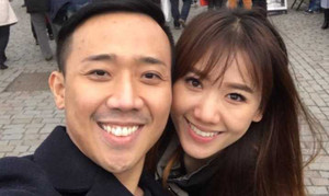 Trấn Thành và Hari Won tình tứ hạnh phúc ở châu Âu