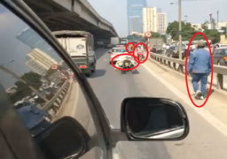 Clip 15 giây tố cáo 4 lỗi vi phạm giao thông cùng một địa điểm