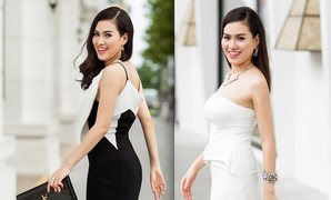 Nhan sắc ngọt ngào của Hoa hậu Việt Nam Thế giới Diễm Trần