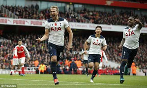 Clip bàn thắng Arsenal 1-1 Tottenham
