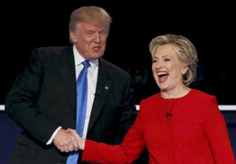 Donald Trump và Hillary Clinton dồn sức vào những bang chủ chốt