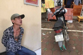 CSGT tóm gọn tên cướp xe máy trên phố Hà Nội