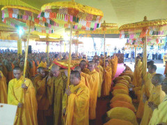 Ảnh: Lễ nhập kim quan Hòa thượng Thích Chơn Thiện, ĐBQH cao tuổi nhất khóa XIV