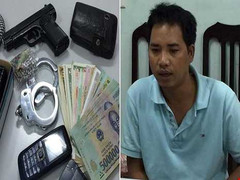 Tên trộm đột nhập biệt thự, dùng súng cướp tài sản bị bắt thế nào?