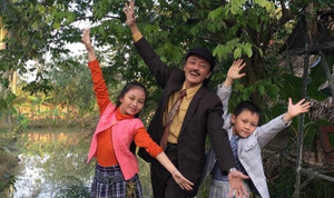 Cuộc sống ít người biết của Giang còi và 2 con nhỏ ở cơ ngơi rộng 10.000m2