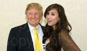 Siêu mẫu Võ Hoàng Yến khoe ảnh chụp với Tổng thống Donald Trump