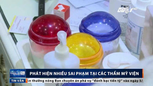 Thẩm mỹ viện ở Hà Nội dùng dung dịch lạ, hóa mỹ phẩm không nhãn mác