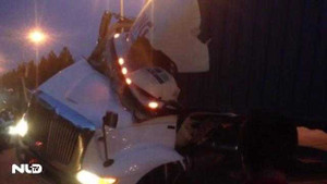 Hy hữu: Tài xế xe container bị chính thùng hàng của mình đè chết