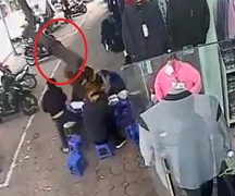 ‘Vật thể lạ’ rơi trúng bàn ăn, nhóm thanh niên thoát chết trong gang tấc