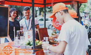 Start-up cà phê dạo định vị bằng smartphone mở thêm xe bán