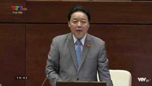 Truyền hình trực tiếp: Bộ trưởng Tài nguyên - Môi trường trả lời chất vấn những vấn đề nóng