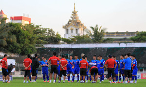 Tuấn Anh bất ngờ vắng mặt trong buổi tập đầu tiên tại Myanmar