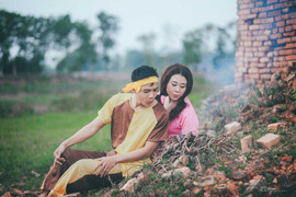 Ảnh cưới 'Chí Phèo – Thị Nở' của cặp đôi Hà Tĩnh hút dân mạng