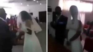 Người tình mặc váy cô dâu đến đám cưới, giật mic vạch trần thói trăng hoa của chú rể