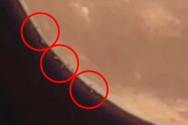 Xôn xao clip hàng trăm UFO đồng loạt cất cánh rời Mặt Trăng