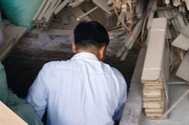 Hoảng hồn 4 ngôi mộ mới chôn nằm trong xưởng mộc ở Hà Nội