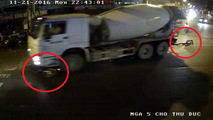 Bị xe bồn 'nuốt chửng', nam thanh niên vẫn thoát chết thần kỳ