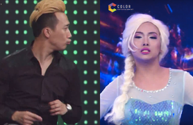 Giọng ải giọng ai: Thấy thí sinh giả gái xuất thần, Trấn Thành 'quên' giới tính, nhảy gợi cảm