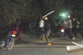 Bắt nhóm côn đồ dùng dao chém người dã man ở Huế