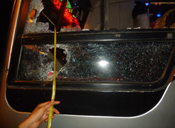 Hàng loạt xe khách bị ném đá: Đã xác định 2 nghi can