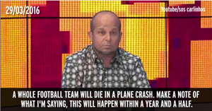 Lời tiên tri đáng sợ 8 tháng trước về tai nạn máy bay thảm khốc ở Colombia