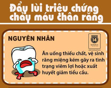 Bạn hay bị chảy máu chân răng, hãy làm theo cách sau