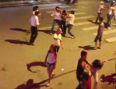 Truy bắt băng nhóm hỗn chiến trong đêm ở Quảng Ninh